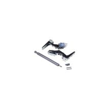 Liebherr – Kit Verin con cerniere per frigorifero 9590166 – 2 cerniere, 1 molla a gas – Pezzi di ricambio per congelatore