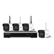 Hikvision - kit wi-fi kit wi-fi 4MP composé de N.4 caméras bullet + N.1 nvr 4 canaux