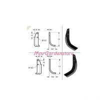 Kit de repuestos originales Goldoni de azadas para motocultor 22M 00070922