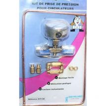 Ecolands - KIT13D distrilabo Kit Pressure tap for heating installation circulator.