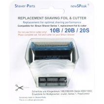 Ersatzteil - Messer und Rasiergitter - Braun