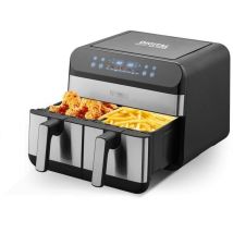 Kitchen Cook Airflow 9 Heißluftfritteuse Edelstahl Schwarz 9l