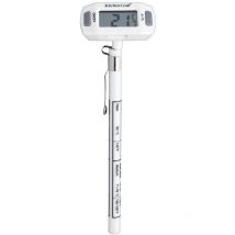 Kitchen Craft - KitchenCraft Termometro Digitale per Alimenti con Coperchio Protettivo, Adatto a misurare la temperatura di Carne, Pollame e