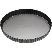 Kitchen Craft Master Class - Flanform (große/klebefeste Quicheform mit herausnehmbarem Boden, 28 cm (11 ")