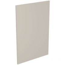 Kitchen Kit - Quick Build Full Kitchen Base / Wall / Tall Unit Set - Light Grey Gloss - J-Pull Handleless Doors Base End Panel 650mm