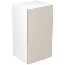 Kitchen Kit - Quick Build Full Kitchen Base / Wall / Tall Unit Set - Light Grey Matt Value - Slab Doors Wall Unit 400mm