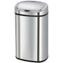 Poubelle de cuisine automatique majestic Argent Acier inoxydable 58 l