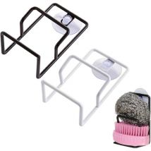 Aiperq - Kitchen Sponge Holder with Suction Cup, Dishwasher Sponge Holder with Suction Cup Wall Mount for Kitchen and Bathroom Sponge Holder, Soap,