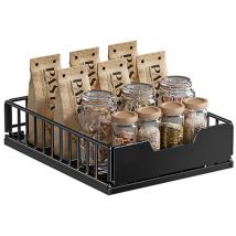 Kitchen Storage Rack Slide Drawer Storage Tray Pull Out Cabinet Organizer Seasoning Bottle Spice Storage Rack Kitchen Organizer - 25x40x11cm