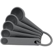 5 Piece Measuring Spoon Set Charcoal Grey - Kitchenaid