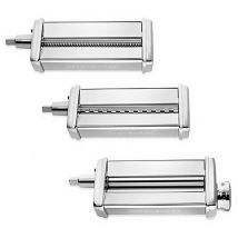Machine à pâtes de luxe 3 rouleaux chrome - Kitchenaid - 5ksmpra