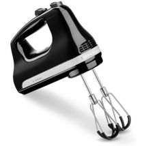 Kitchenaid - 6 Speed Hand Mixer Flex Edge Onyx Black