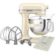Kitchenaid - Artisan Almond Cream 5.6L Bowl Lift Food Mixer With free Gift