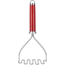 KitchenAid Presse-purée de Acier inoxydable avec poignée ergonomique, rouge