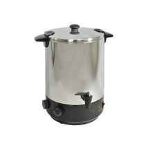 Esterilizador eléctrico de acero inoxidable con grifo y temporizador 19l 1650w - zj-200td - kitchen chef -