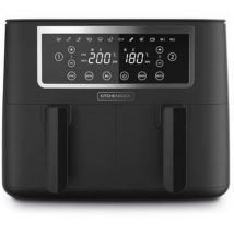 Kitchen Cook Airmed 8 Heißluftfritteuse Schwarz 8l