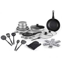 Kitchencook Flex30 30-teiliges Aluminium-topfset Mit Zubehör