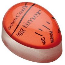Kitchen Craft – Colour Changing Egg Timer – Perfect for Soft, Medium, Hard Boiled Eggs – Heat-Sensitive Indicator
