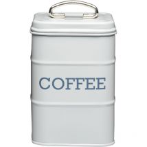Kitchencraft - Living Nostalgia Recipiente para café, 11 x 17 cm - Gris francés