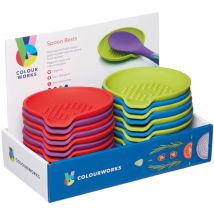 Galozzoit - Kitchencraft Silicone shelf Spoon cuillère ronde couleurs assorties