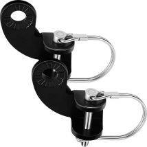 Ymyny - Kits de enganche para bicicleta Burley Crediri, soporte para enganche de remolque de bicicleta, conector de repuesto en ángulo de 12,2 mm,