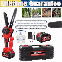 Day Plus - Kits de tronçonneuse 8inch Power Operated Electric Tronçonneuse pour couper le bois