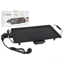 Kiwi - Plancha asadora lisa kpp-5412 1800w (47 x 27 cm)
