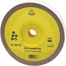 Schleifgeweberolle kl 385 jf 50 m x 40 mm Körnung 240 - 218086 - Klingspor