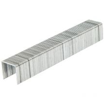 1000 Heftklammern Typ J/53 – 10 mm Höhe – 11,3 mm Breite – 0,7 mm Dicke – verzinkt
