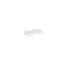 Klampe Standard für Zahnstange Stahl Monin Länge 32 mm - Stahl weiß lackiert - 522120