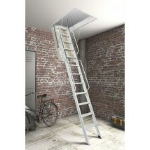 Echelle Direct - Leiter mit Falltür 200x90cm - Höhe von 4,86 bis 5,00m - ACITRE/200-90-500