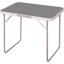 Klappbarer Campingtisch mit Metallgestell 80x60xh70 cm