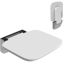 Aorsher - Klappbarer Duschsitz zur Wandmontage, wandmontierter klappbarer Duschhocker, rutschfester Duschstuhl