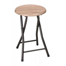 Klappbarer Hocker, Durchmesser 30 cm, Höhe 45 cm