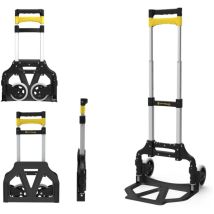 Klappbarer Trolley Aus Aluminium Fold Shop Paketstanderwagen Mit Trp-radern Mit Befestigungssystem Fur Den Fold Box-korb