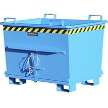 Bauer Klappbodenbehälter Bkb 700, Lackiert, Lichtblau