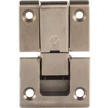 Kimana slim Klappenband, 3-teilig, Zamak vernickelt