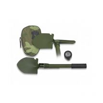 Martinez Albainox - Klappspaten mit Kompass von 42 cm. Einschließlich Nylon-Abdeckung