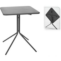Klapptisch 58x58x70cm dunkelgrau, x99001620, ambiance