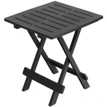 ProGarden Camping Klapptisch Adige – klappbar – 43 x 45 x 50 cm – wetterfest – 2 kg – max. Belastbarkeit 12 kg