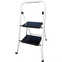 Klapptritt 2-Stufig Haushaltsleiter Stehleiter Sprossenleiter Klappleiter