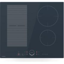 Klarstein - Delicatessa 60 Induktionskochfeld – 4-zonen-einbaukochfeld, 7.000 W Mit Booster, Flexizone Und Kindersicherung, Anthrazit, 59-cm-