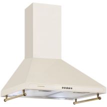 Klarstein - Hotte Victoria 60 cm rétro design 644,5 m³/h 2 lampes led