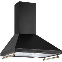 Klarstein - Hotte Victoria 60 cm rétro design 644,5 m³/h 2 lampes led