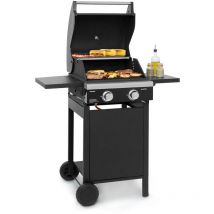 Barbecue Gaz Camping 7 Brûleurs à Gaz, Plancha au Gaz 7 Anneaux de 19.3kW, Gril à Gaz en Acier Inoxydable, bbq Exterieur avec Feu a Gaz, Plancha Gaz