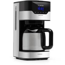 Cafetiere Espresso, Café Chaud et Glacé, Cafetières 1.2L, Machines à Café, Machines à Expresso, Petite Cafetière Electrique Acier Inoxydable 800W