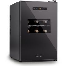 Klarstein - Cave à vin sur pied 1 zone, Petit réfrigérateur à boissons, Petite cave à vin avec porte vitrée, Réfrigérateur à boissons