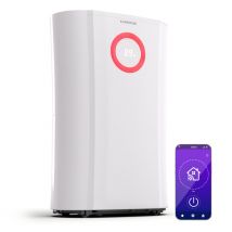 Klarstein - Deshumidificateur d Air Electrique pour Chambre Salle de Bain Déshumidificateurs Silencieux app WiFi Absorbeur d'Humidité Electrique