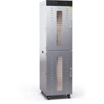 Klarstein - Déshydrateur Alimentaire – 4000W Professionnel, 40 Plateaux Inox, 30-90°C, Minuterie 24h, 6 Ventilateurs, 2 Chambres Séparées, 50-55 dB,