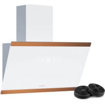 Klarstein - FlashLine 60 Cooker Hood - 60cm Kitchen Extractor, Touchscreen, 524 m³/h Air Flow, a++ Energy Efficiency, Quiet 34.5 dB, led Lighting,